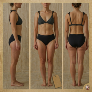 Culotte Menstruelle en Coton Taille Haute