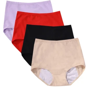 Lot culottes menstruelles coton