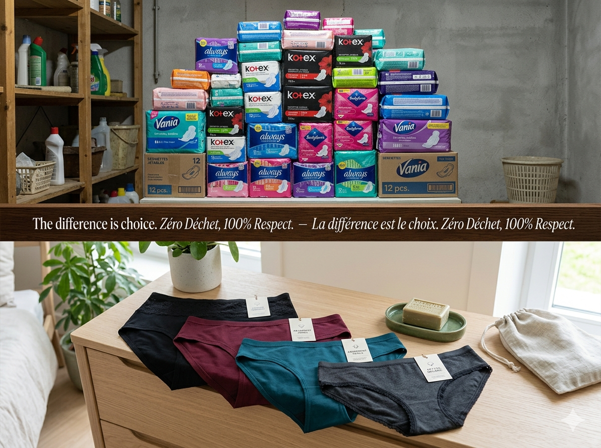 Culotte menstruelle vs serviette jetable : quelle est la meilleure option ? 8 Culotte menstruelle vs serviette jetable